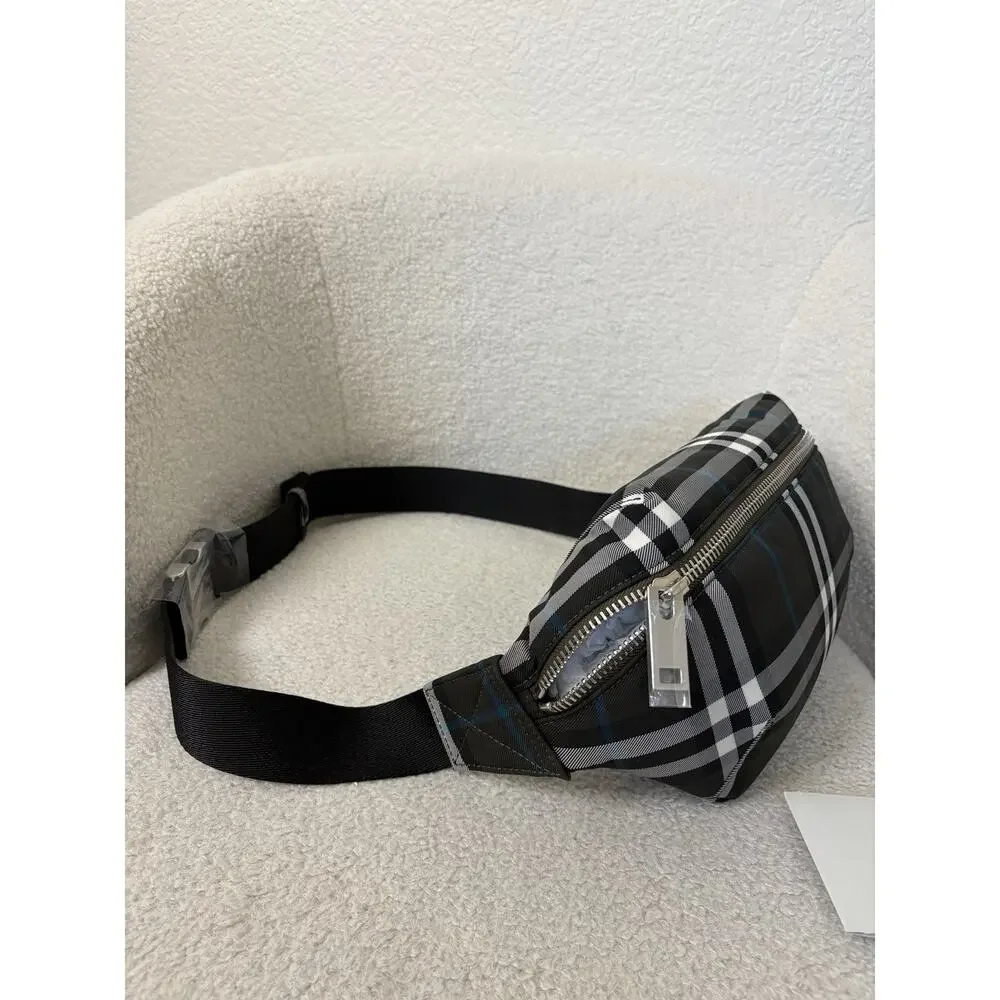 Burberry Checked Print Bum Bag - Picture 5 of 8